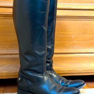 Women’s Frye Melissa Button back zip wide calf boot